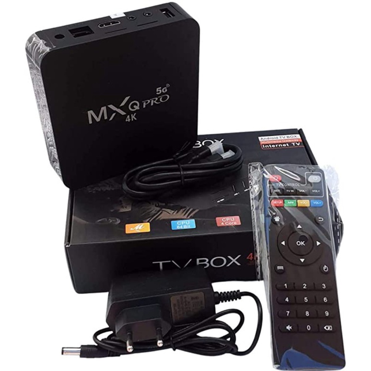 Tv Box MXQ Pro 4K 5G ORIGINAL -  COM CAIXA